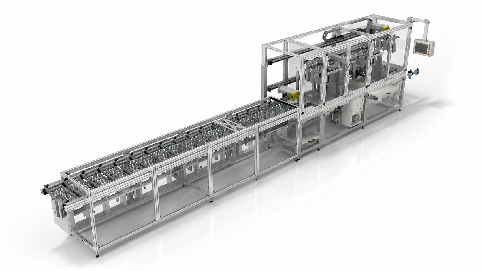 ATEX line for dip coating printed circuit boards