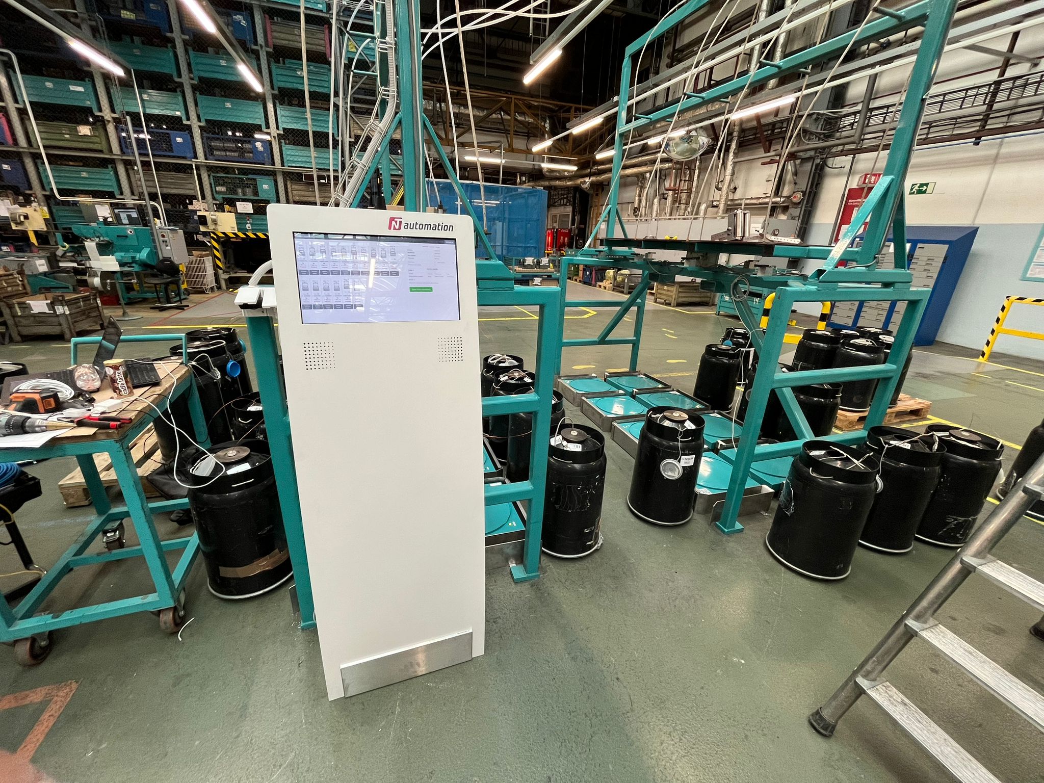 Digitalisation – copper-wire consumption monitoring in electric motor production