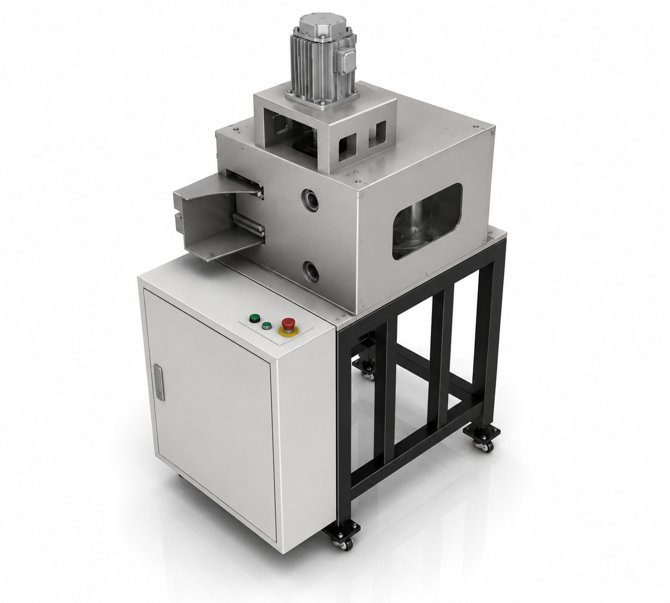 Press for forming internal gears from brass