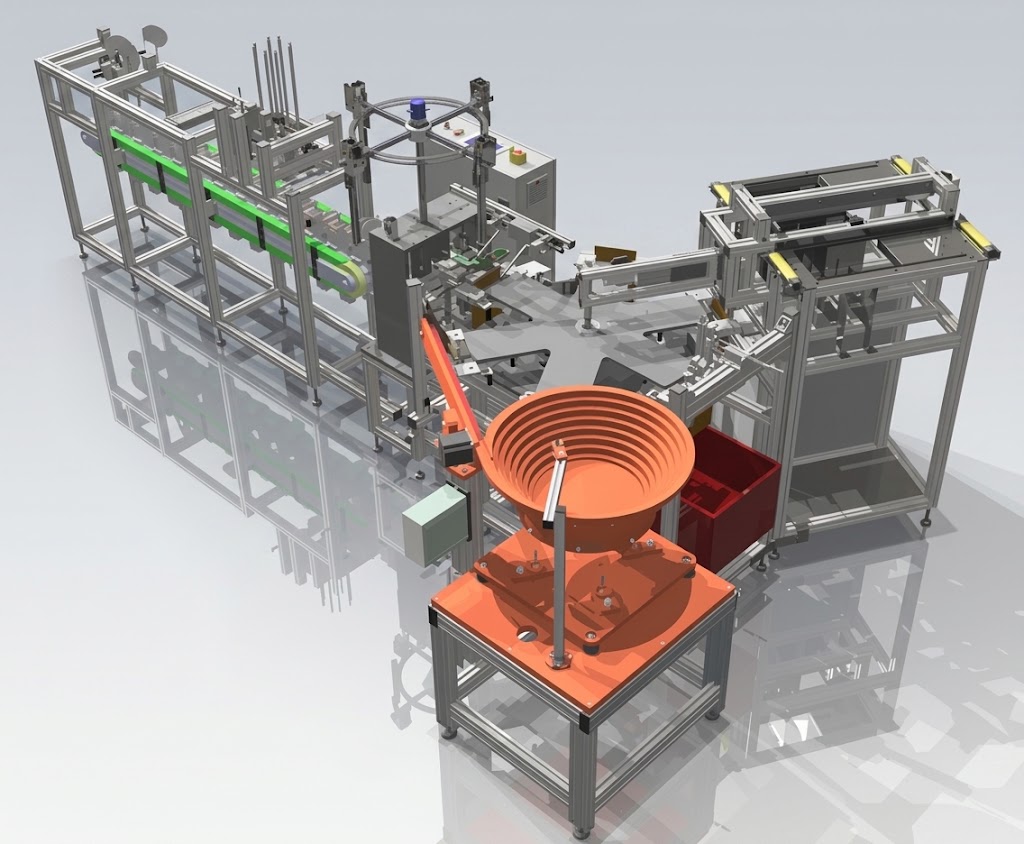 Automatic respirator production line